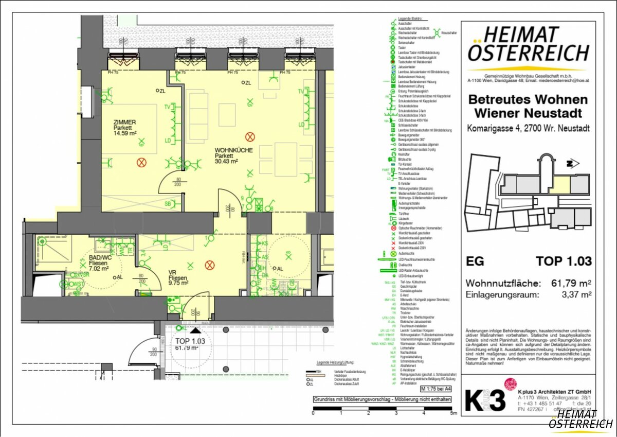 Immobilie von Heimat Österreich in 2700 Wiener Neustadt, Komarigasse 4 #20